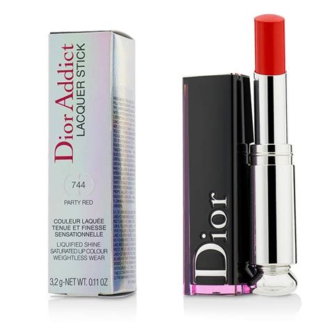 dior addict 744 party red|Dior Addict lipstick reviews.